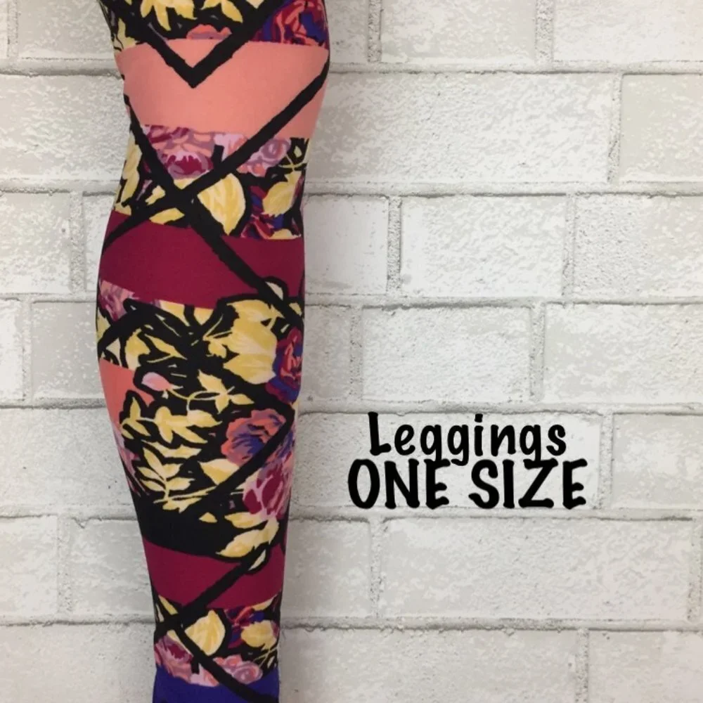 LuLaRoe One Size Leggings NWT - Picture 1 of 3